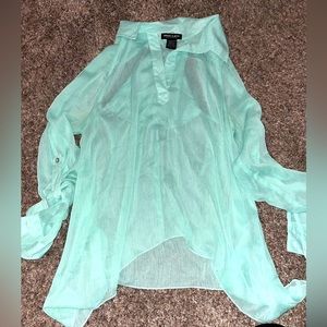 Dressy collared blouse